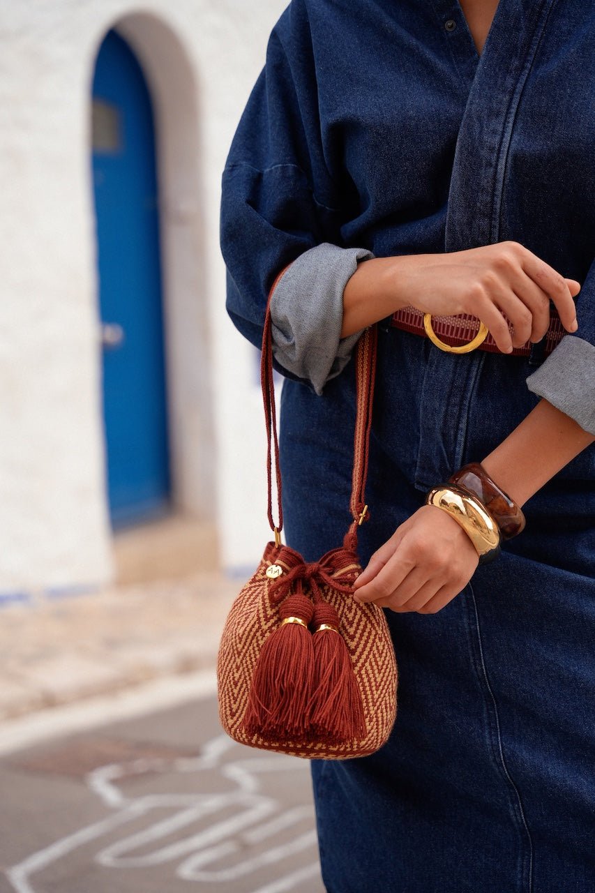 Escama · Petit · Terracotta & Sand